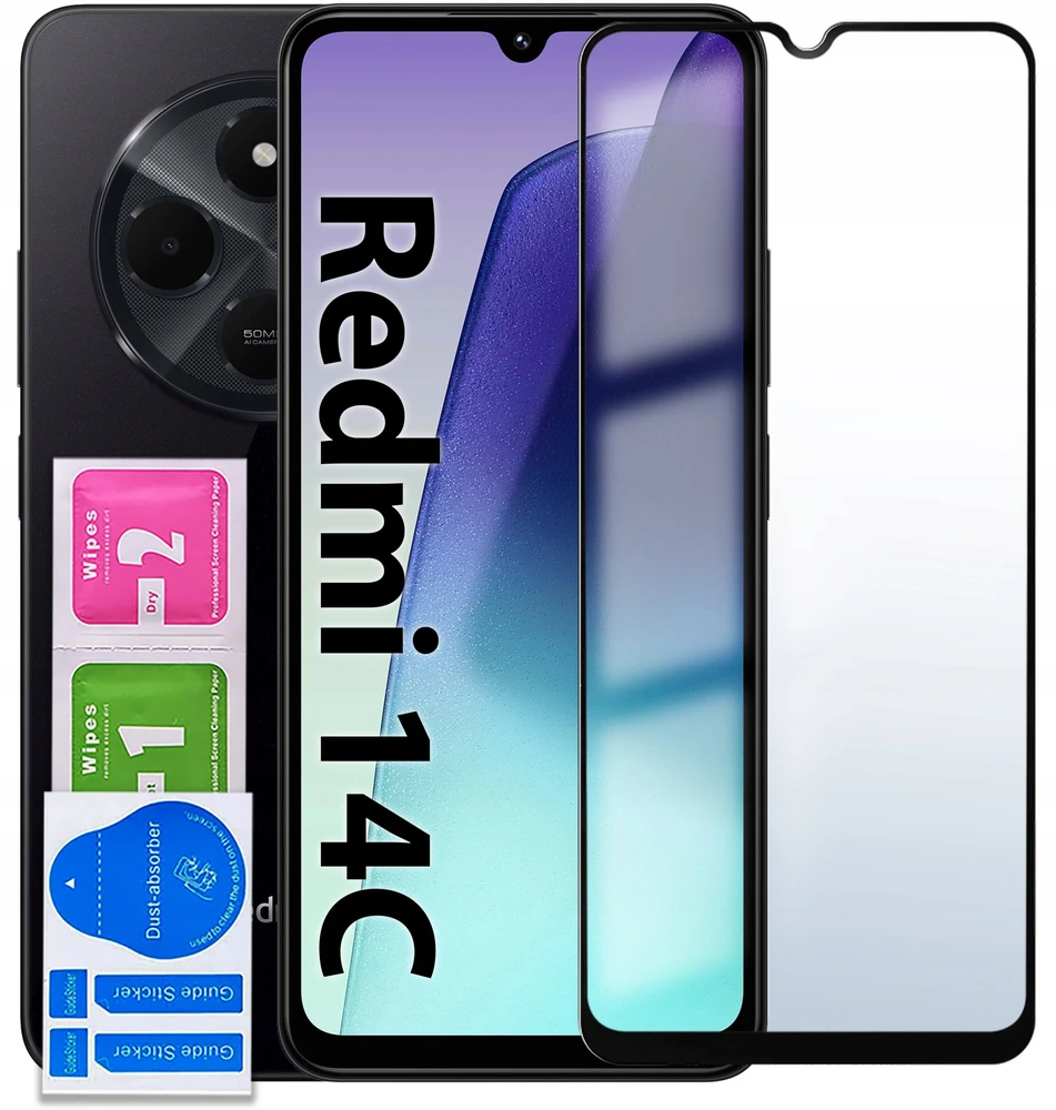 TFO 9D grūdintas stiklas, skirtas Xiaomi Redmi 14C 4G