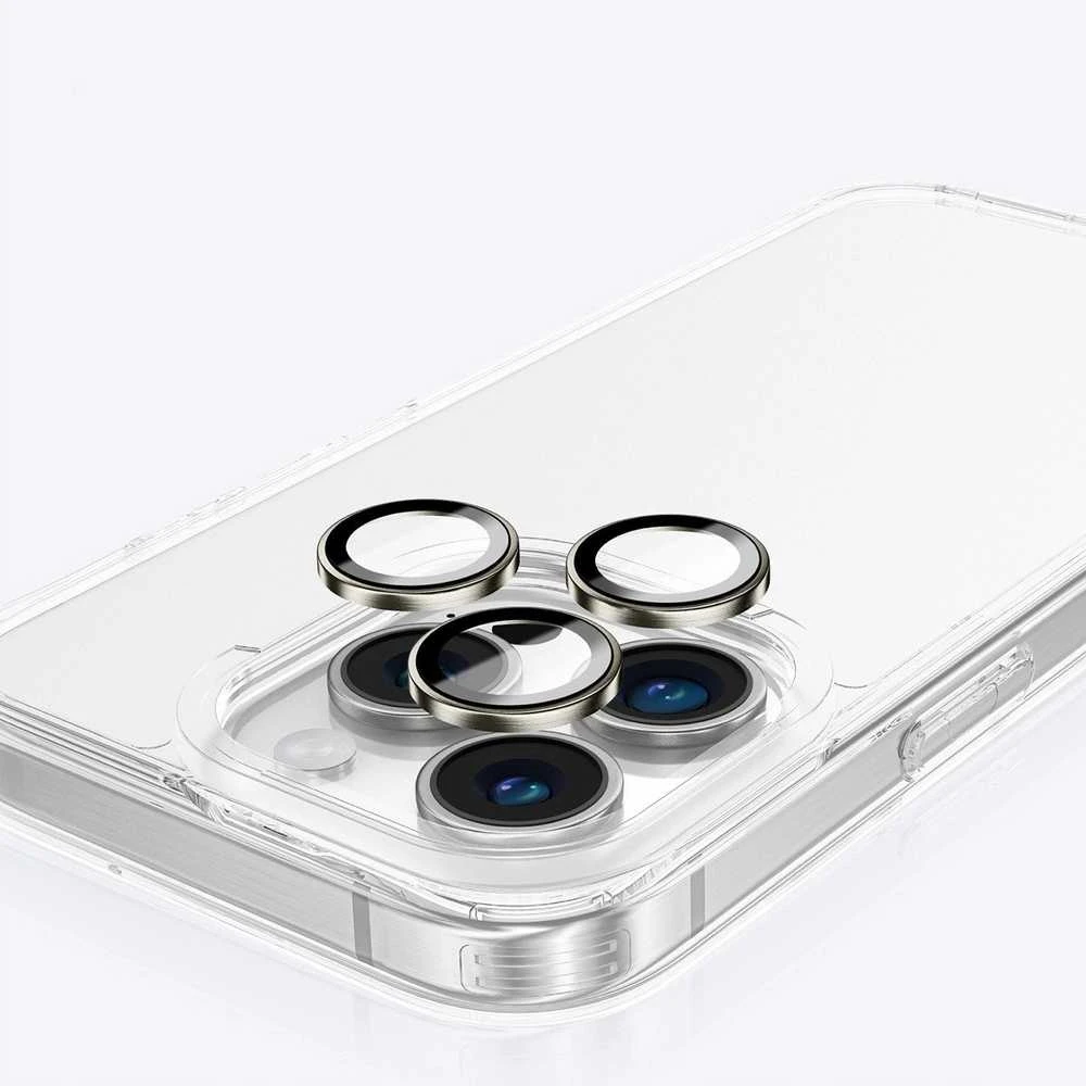 AmazingThing AR 3 Lens Glass Full Clear Apsauginis stiklas skirtas Apple iPhone 16 Pro / 16 Pro Max – Transparent