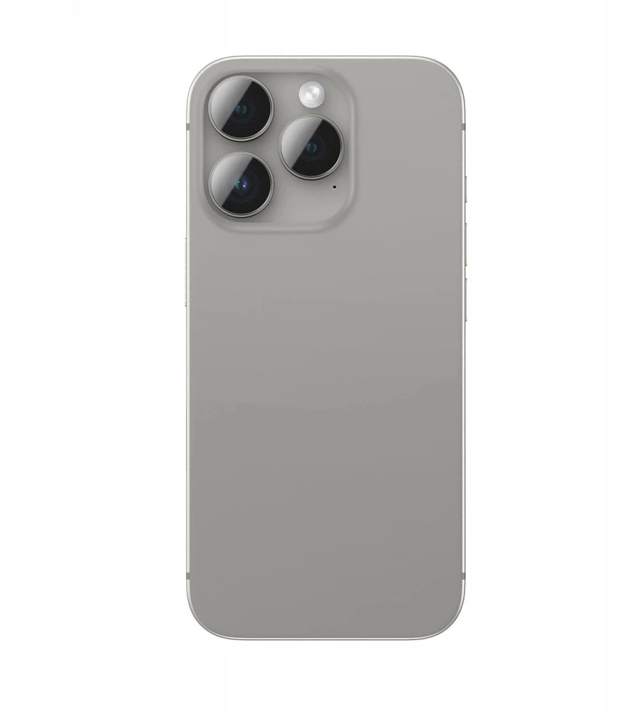 Nezatříděno „AmazingThing AR“ aliuminio 3 lęšių stiklo ir kameros objektyvo rėmelio skirtukas „Apple iPhone 16 Pro / 16 Pro Max“ – pilkas