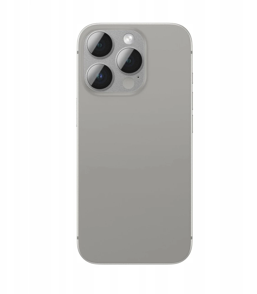 Nezatříděno AmazingThing Aviation-Grade Alloy Apsauginis stiklas Lens skirtas Apple iPhone 16 Pro / 16 Pro Max Camera Lens - Gray