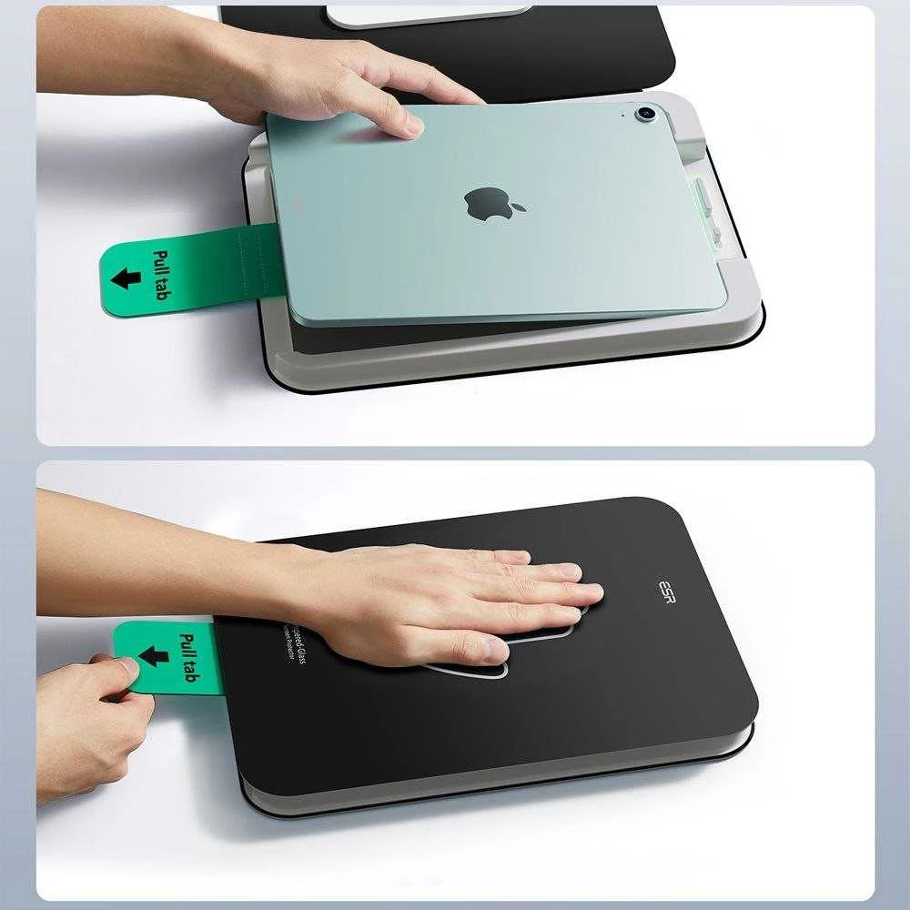 ESR UltraFit grūdinto stiklo 2 vnt. pakuotė, skirta iPad Air 11" (2024/2025/2026)