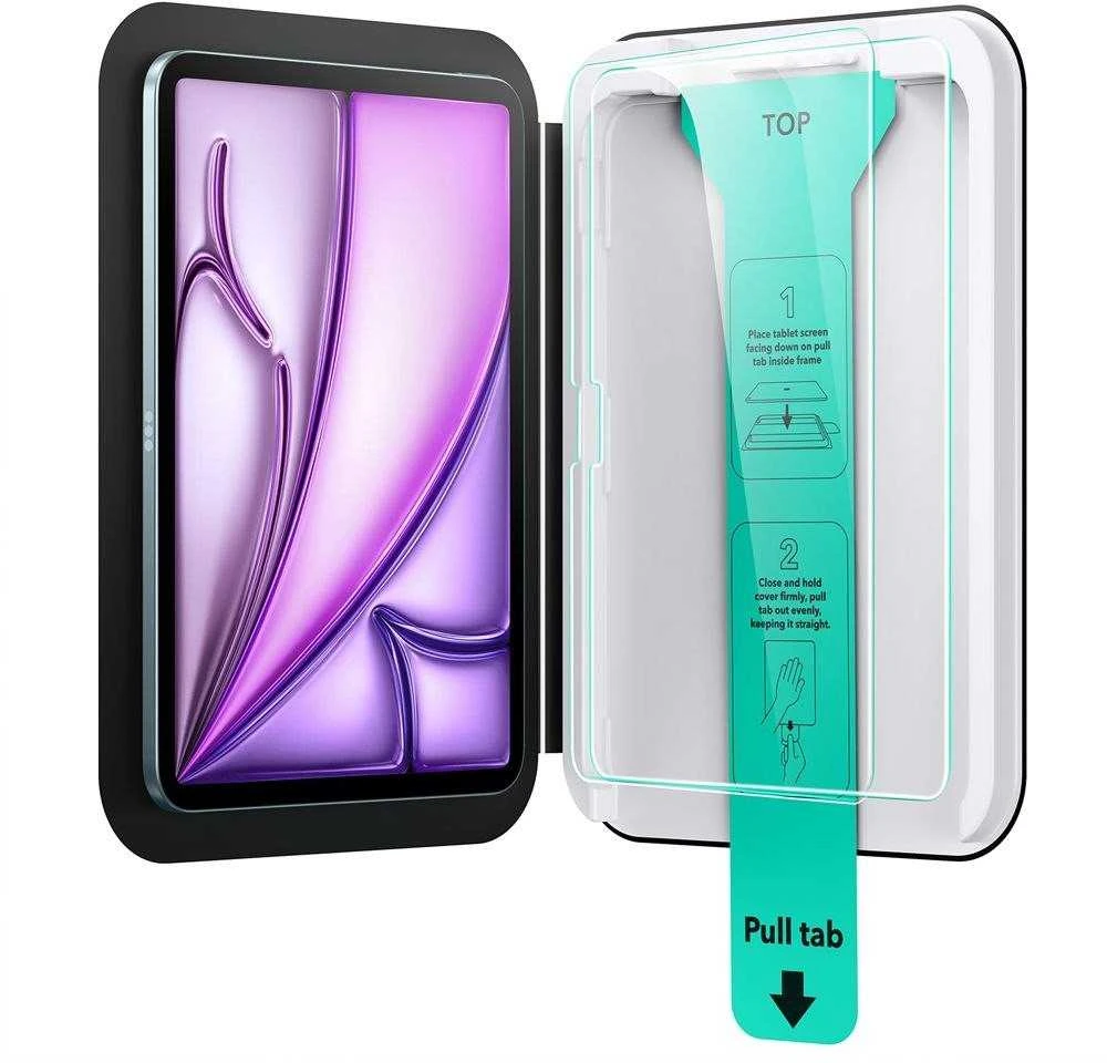 ESR UltraFit grūdinto stiklo 2 vnt. pakuotė, skirta iPad Air 11" (2024/2025/2026)