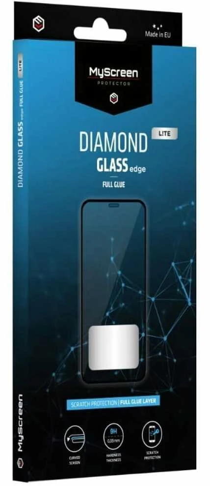 Apsauginis stiklas MyScreen Diamond Glass Edge Lite FG skirta Google Pixel 10/10 Pro juodos spalvos