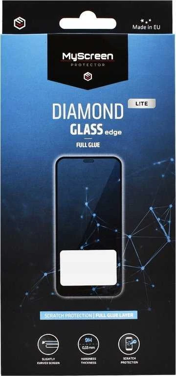 Apsauginis stiklas MyScreen Diamond Glass Edge Lite FG Oppo A78 4G juodos spalvos
