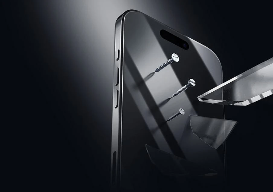 Nillkin Apsauginis stiklas 2.5D CP+ PRO Juodas Apple iPhone 16 Plus (with applicator)