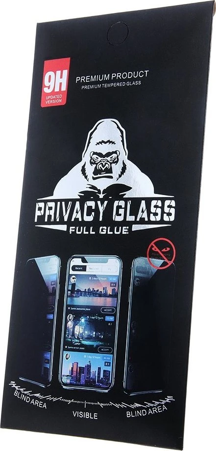 TFO Privatumą užtikrinantis grūdintas stiklas, skirtas iPhone 13 / 13 Pro 6,1" / 14 / 16e / 17e 6,1"