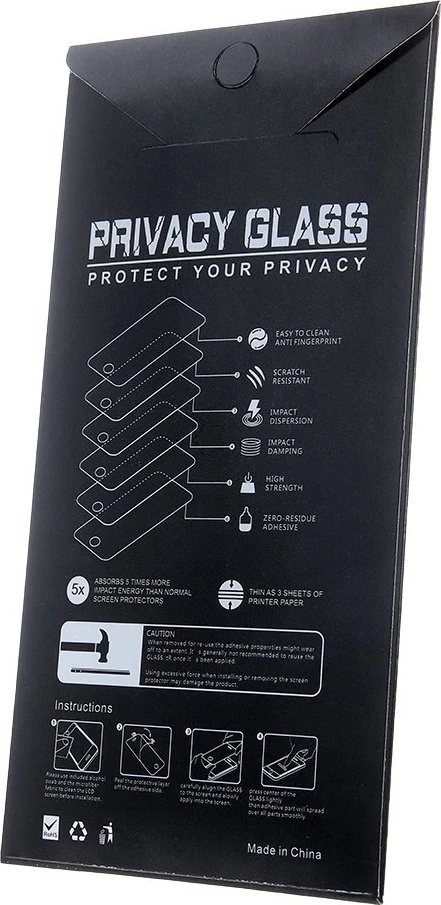 TFO Privatumą užtikrinantis grūdintas stiklas, skirtas iPhone 13 / 13 Pro 6,1" / 14 / 16e / 17e 6,1"
