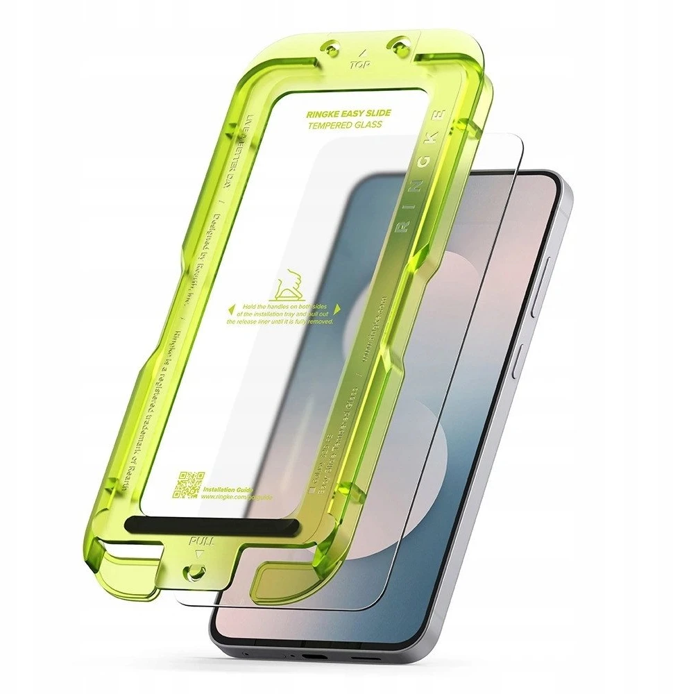 „Ringke Easy Slide Glass“ 2 vnt. sijonų Samsung Galaxy S25 FE