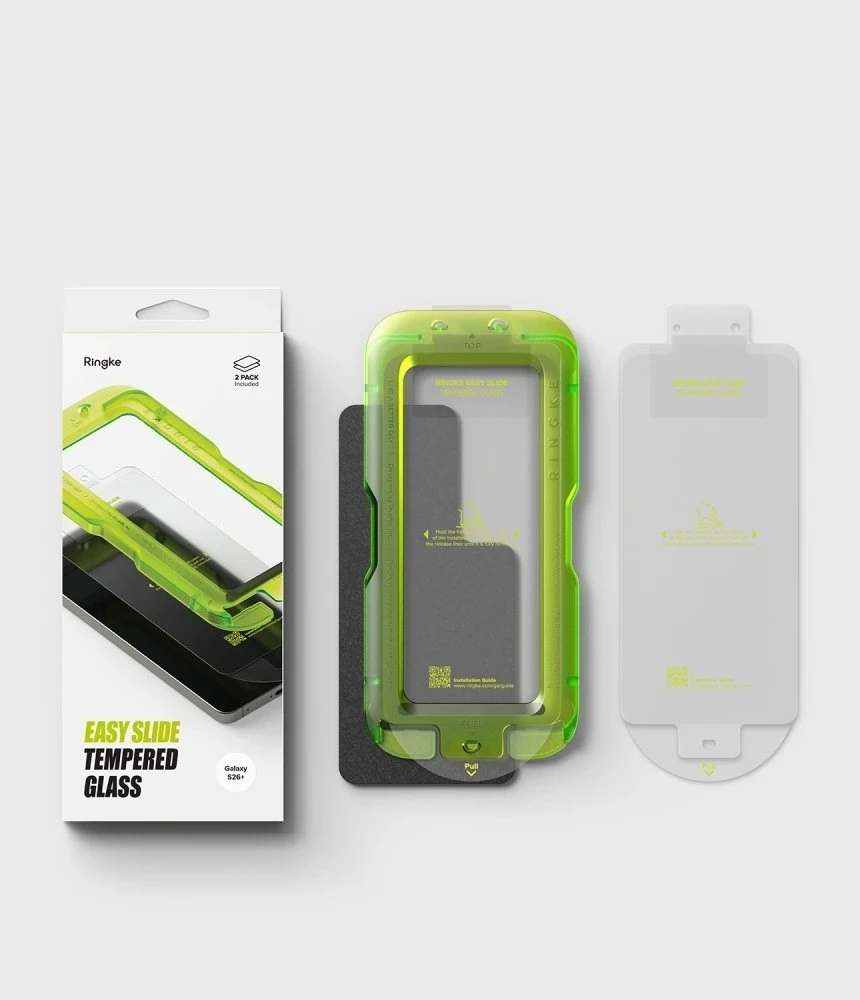 Apsauginis stiklas Ringke Easy Slide 2 vnt. Samsung Galaxy S26+ Plus skaidrus