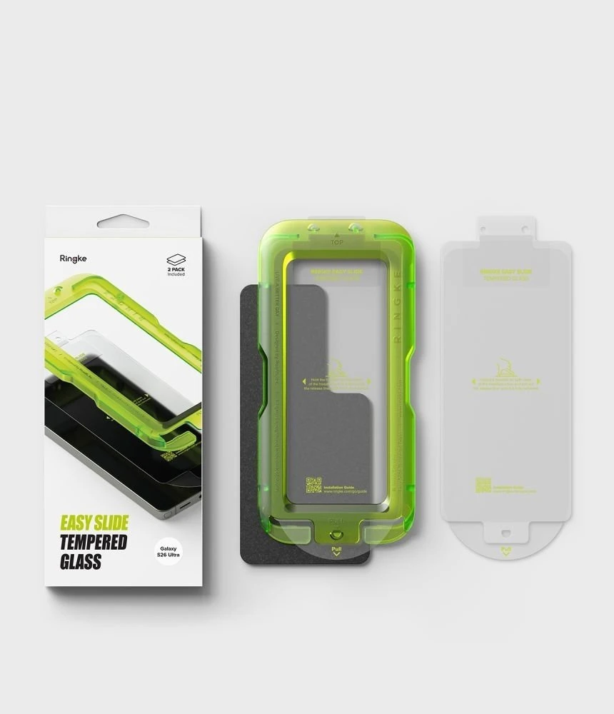 Apsauginis stiklas Ringke Easy Slide 2 vnt. Samsung Galaxy S26 Ultra skaidrus