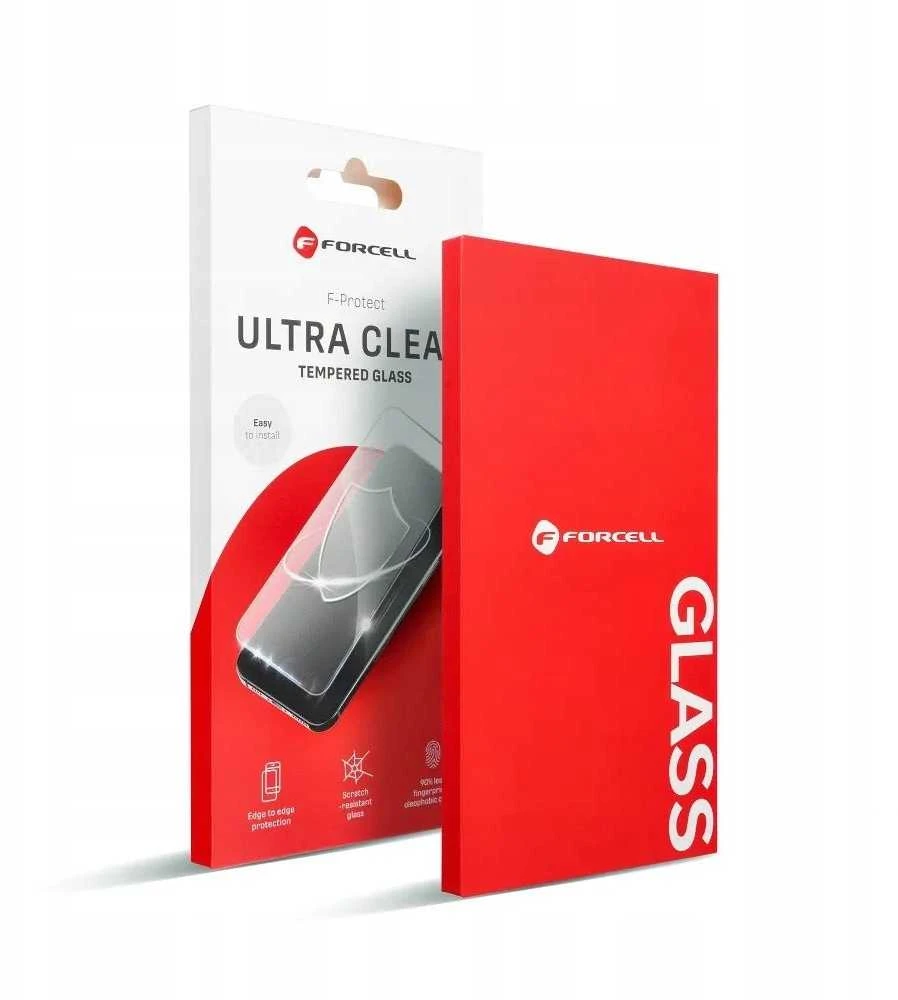 Forcell Ultra Clear Glass - skirtas Samsung Galaxy A36 / A56 juodas