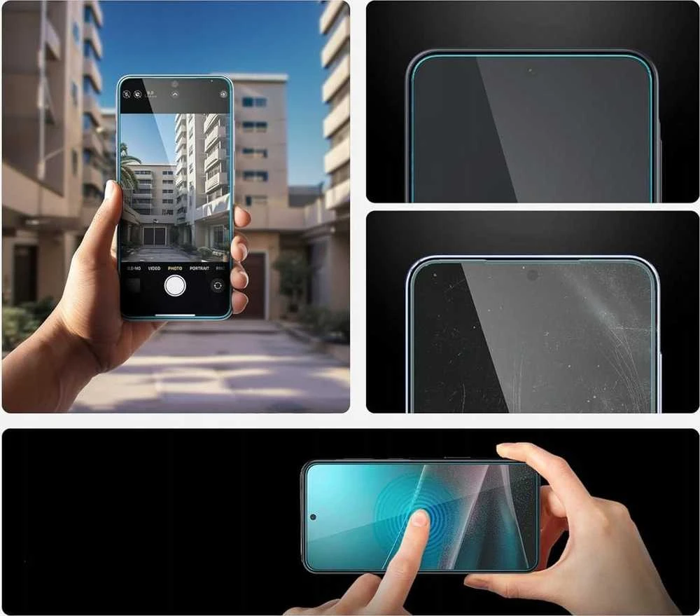 Spigen Glas.TR "Ez Fit" apsauginis stiklas 2-pack for Samsung Galaxy A36 5G – Transparent