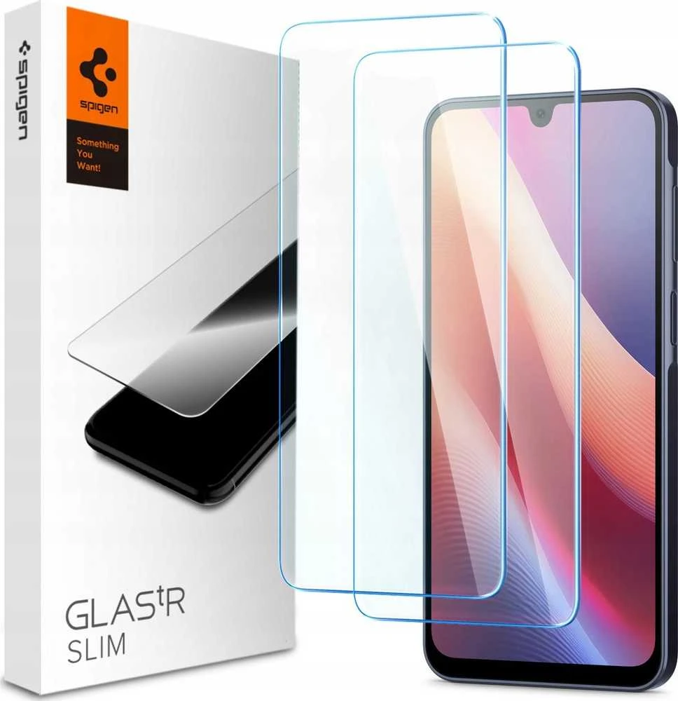 Apsauginis stiklas Samsung Galaxy A16 Spigen Glas.TR Slim 2-pack