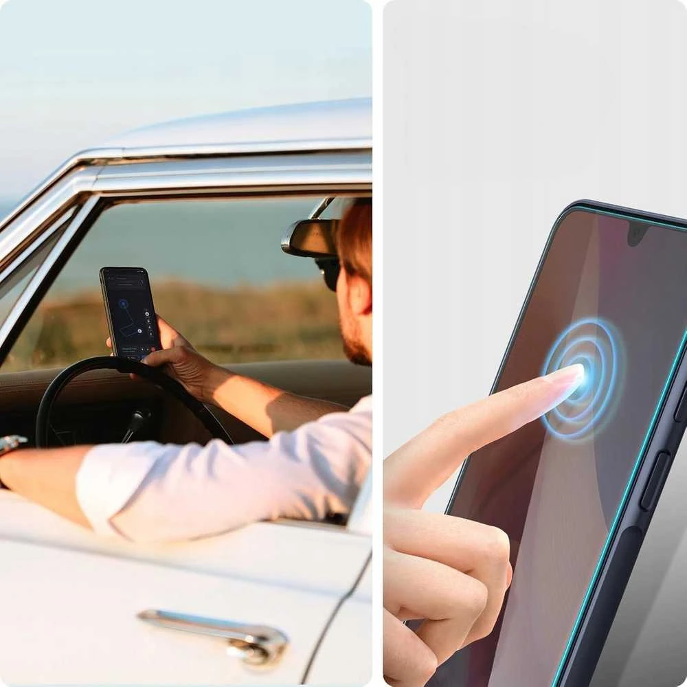 Apsauginis stiklas Samsung Galaxy A16 Spigen Glas.TR Slim 2-pack