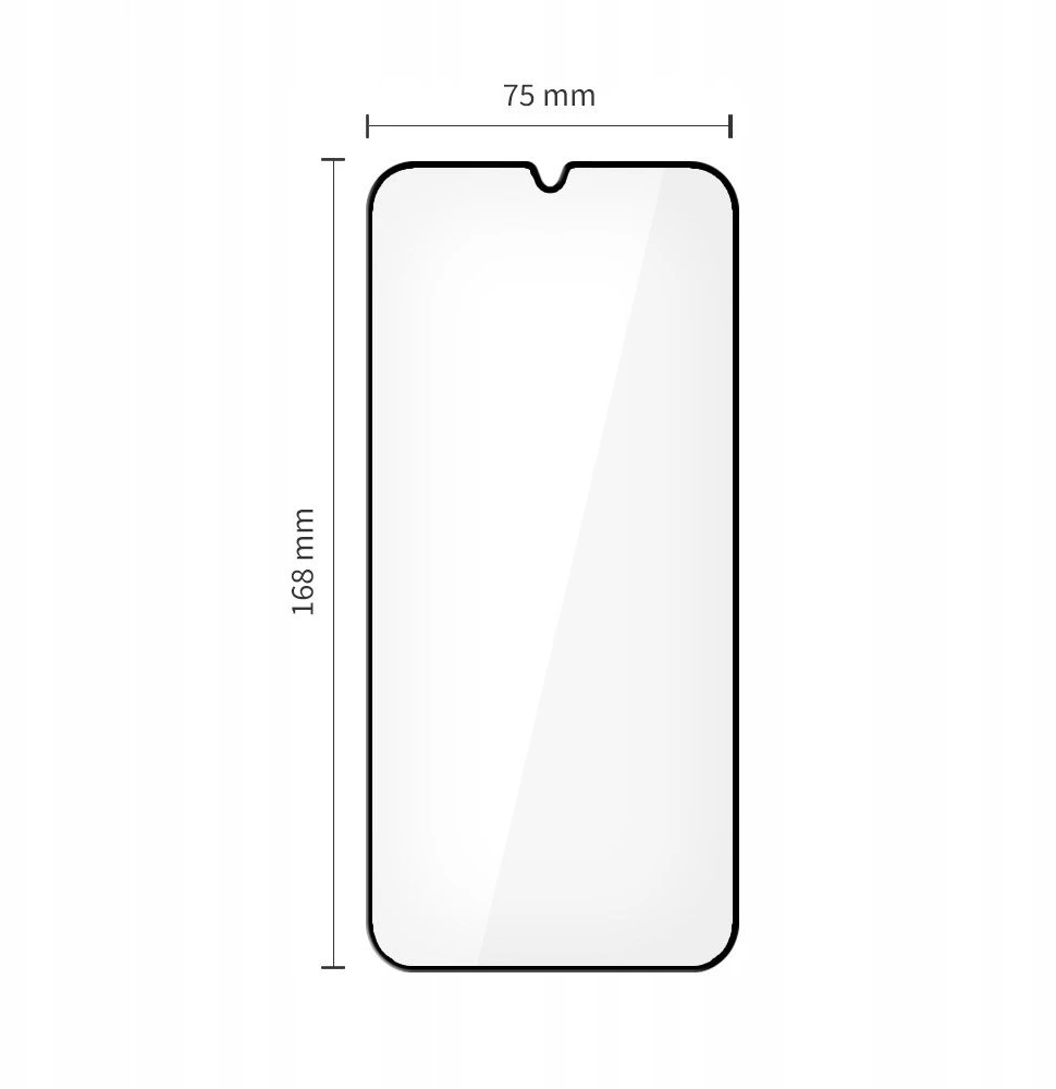Tech-Protect Glass Fit+ 2-pack apsauginis stiklas skirta Xiaomi Poco M7 – juodas