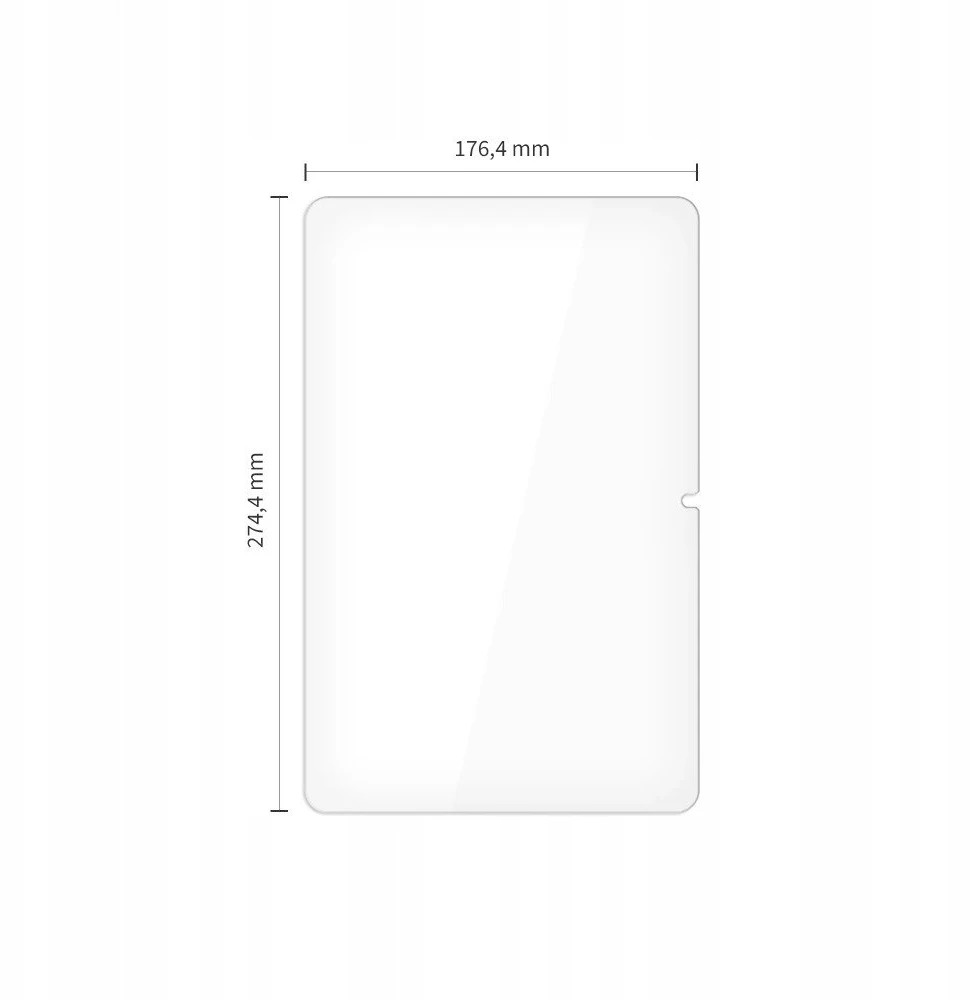 „Tech-Protect Glass Fit+“ 2 vnt. pakuotė, skirta „Lenovo Tab Plus 12.1 TB-361“