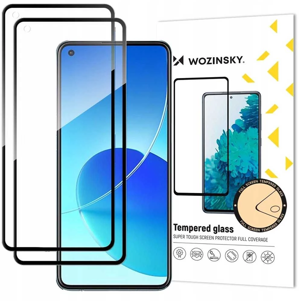 Wozinsky Full Glue Apsauginis stiklas for Xiaomi Redmi Note 14S, 2-pack