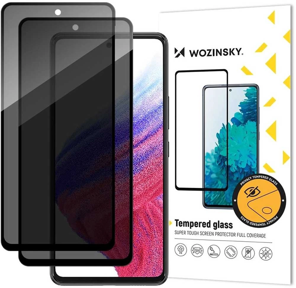 Wozinsky Privacy Glass Privacy Apsauginis stiklas for Xiaomi Redmi Note 14S, 2-pack