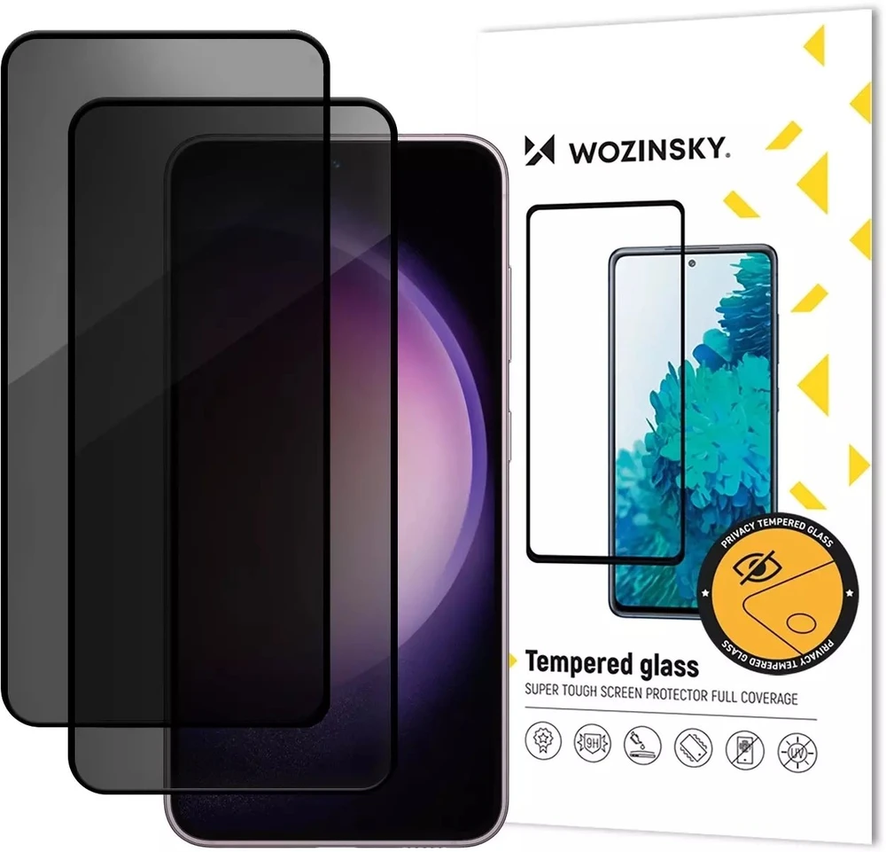 Wozinsky Privacy Glass Apsauginis stiklas skirtas Samsung Galaxy A37 2 vnt