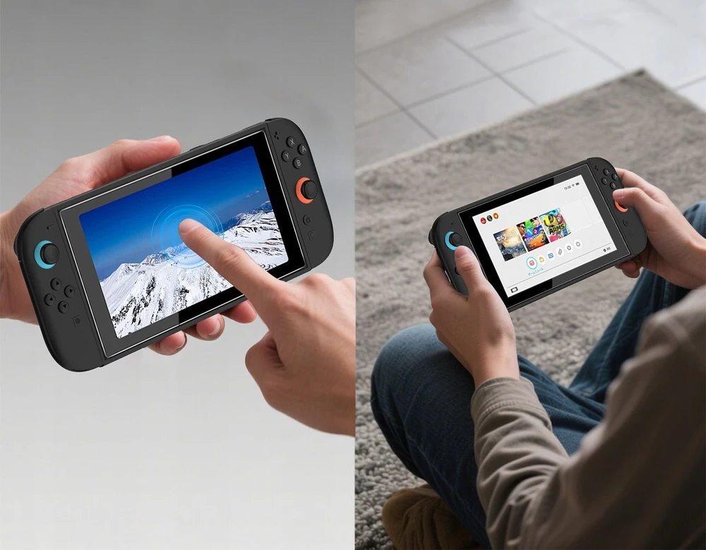 JYS Grūdintas stiklas Nintendo Switch 2 LCD ekranui JYS-NS2312 (SB11123)