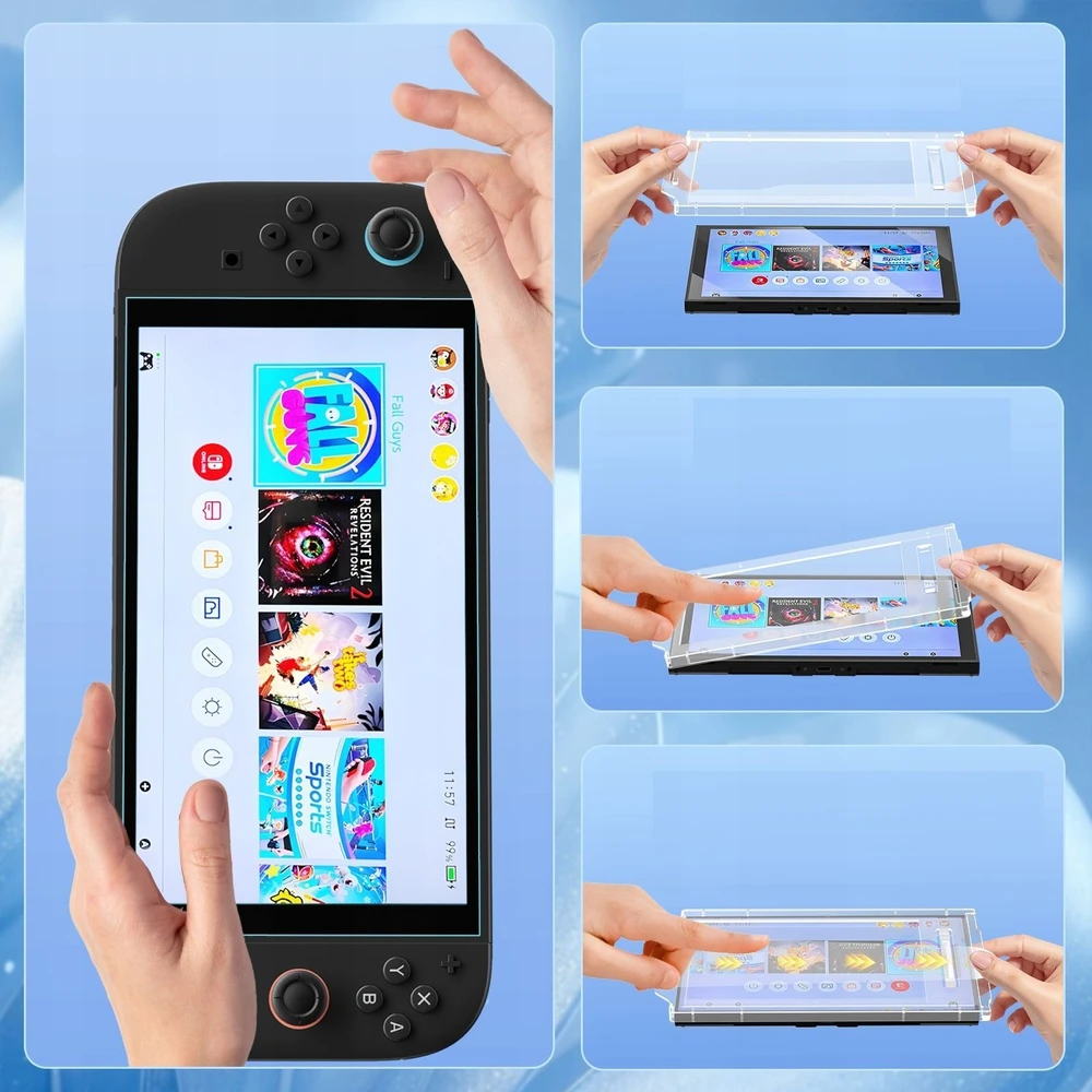 JYS Grūdintas stiklas Nintendo Switch 2 LCD ekranui JYS-NS2312 (SB11123)