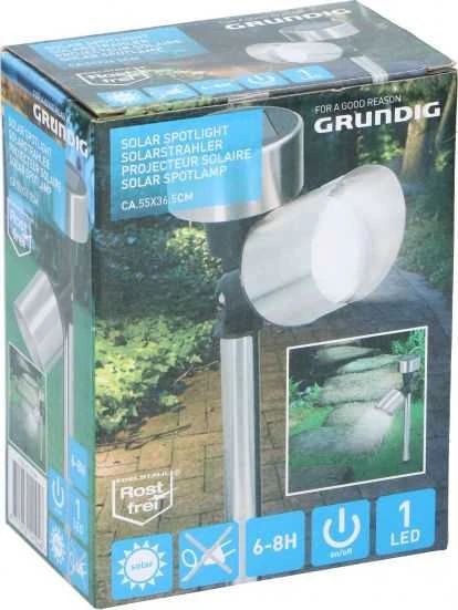 Saulės lempa Grundig 5,5x35,5 cm