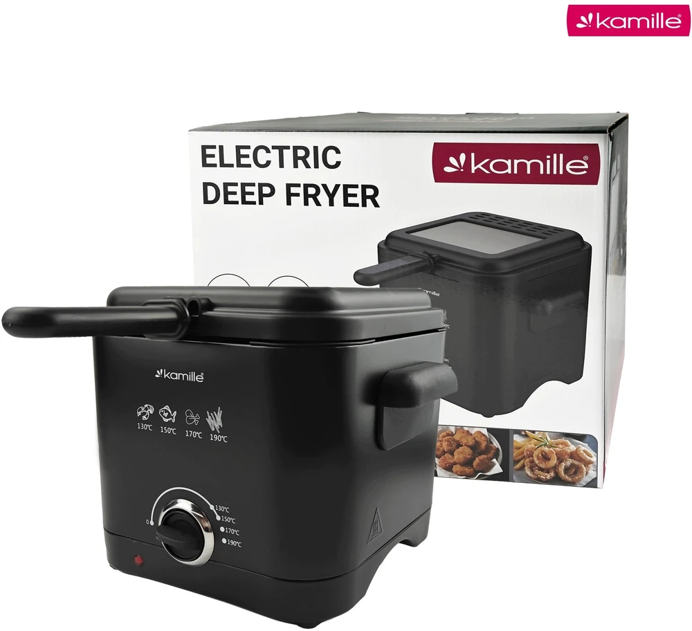Gruzdintuvė ACV Gruzdintuvė 6815 juoda 2000 W 1.5 L (KAMI-FR-010-60)