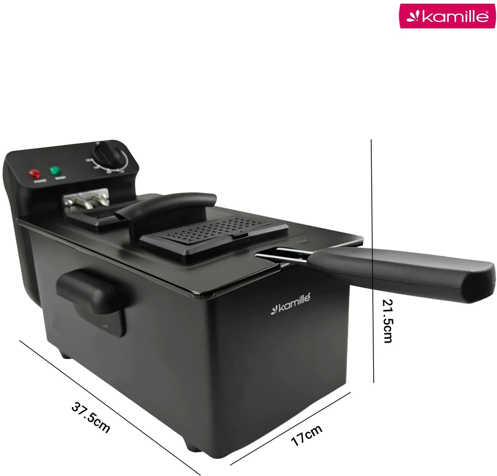 Gruzdintuvė ACV Gruzdintuvė 6816 juoda 2000 W 3.0 L (KAMI-FR-010-70)