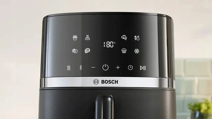 Bosch Serie 4 MAFS2462B gruzdintuvė Vienguba 6,1 l Atskirai stovinti 2050 W Karšto oro gruzdintuvė Juodas