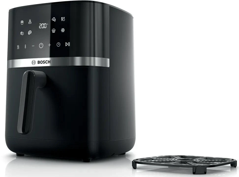 Bosch Serie 4 MAFS2462B gruzdintuvė Vienguba 6,1 l Atskirai stovinti 2050 W Karšto oro gruzdintuvė Juodas
