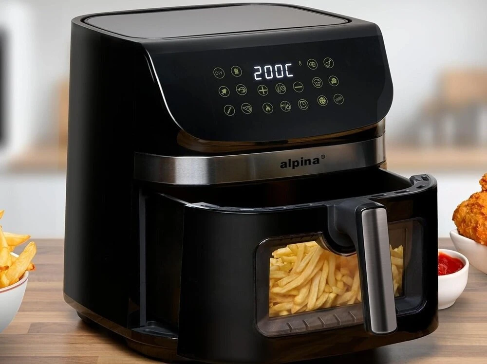 Alpina karšto oro gruzdintuvė 1800W 9 litrai