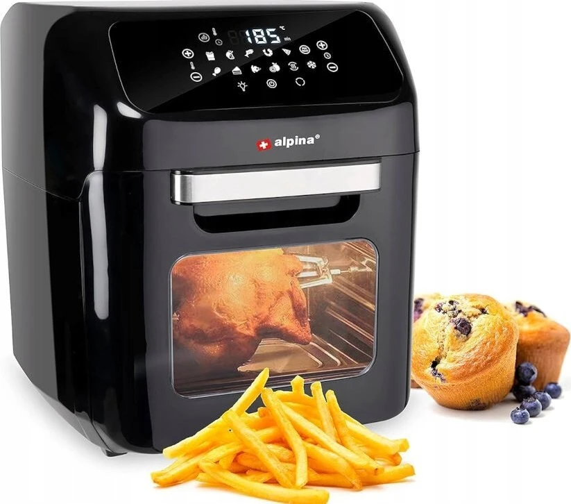 Karšto oro gruzdintuvė Alpina Oven, 12L