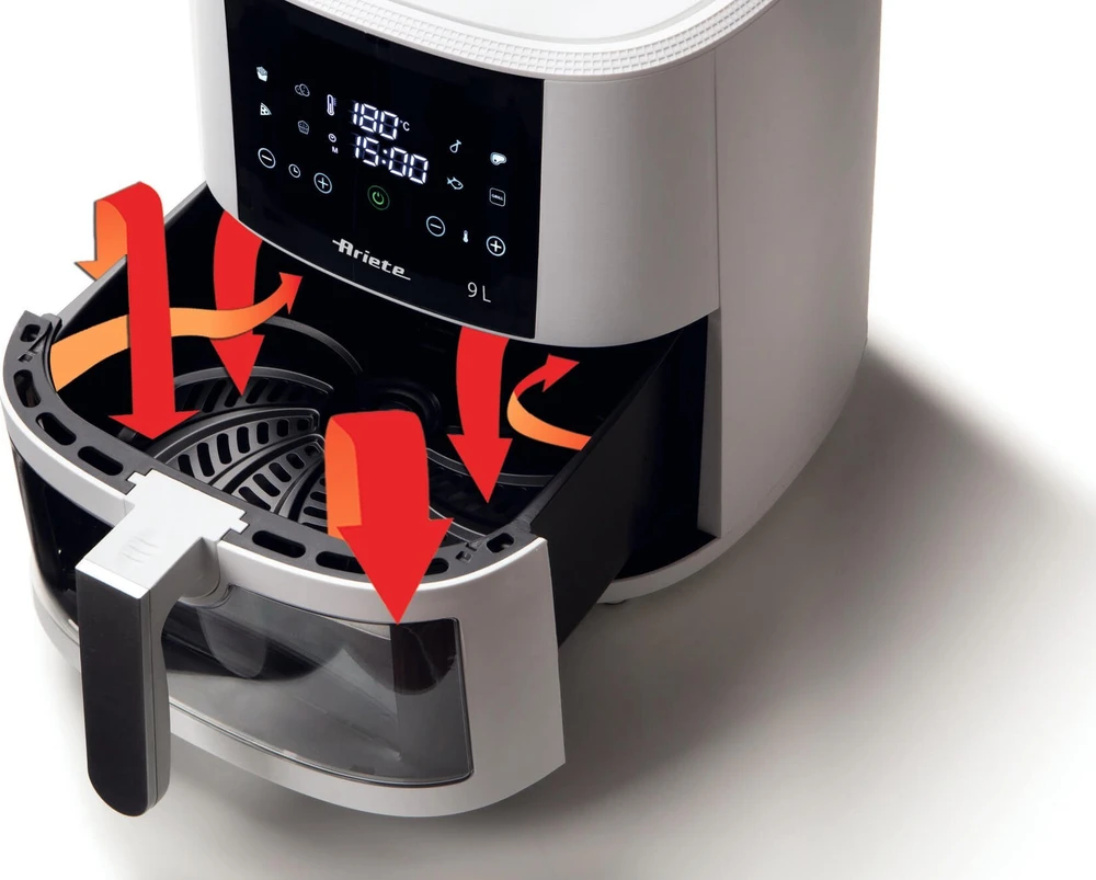 4630 Ariete Airy Fryer 9L karšto oro gruzdintuvė