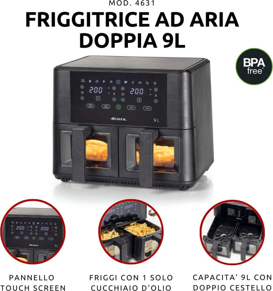 Gruzdintuvė Arietė 4631/00 2 Juoda krepšeliai