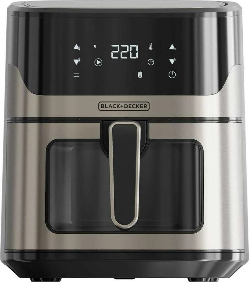 Black & Decker Juodas & Decker Karšto oro gruzdintuvė - Juodas & Decker BXAF6500E
