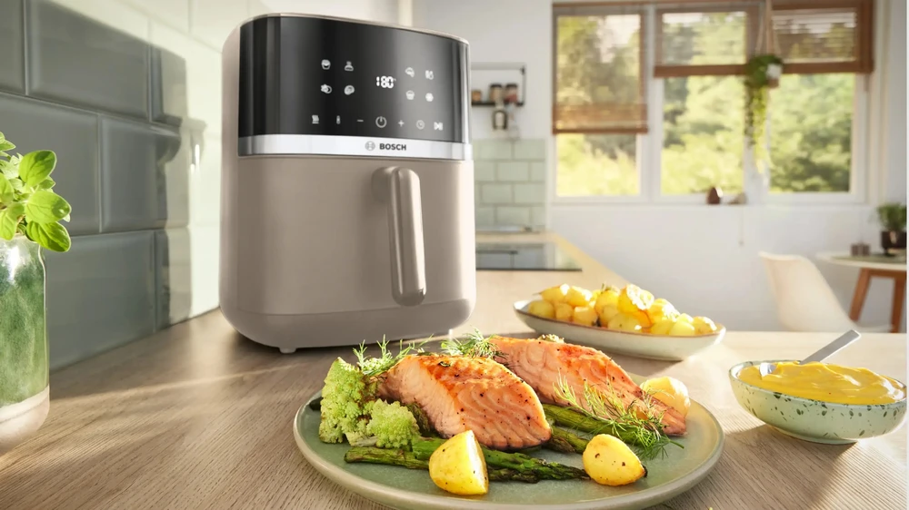 Bosch MAF462C0 Series 4, oro gruzdintuvė, tamsiai kreminė