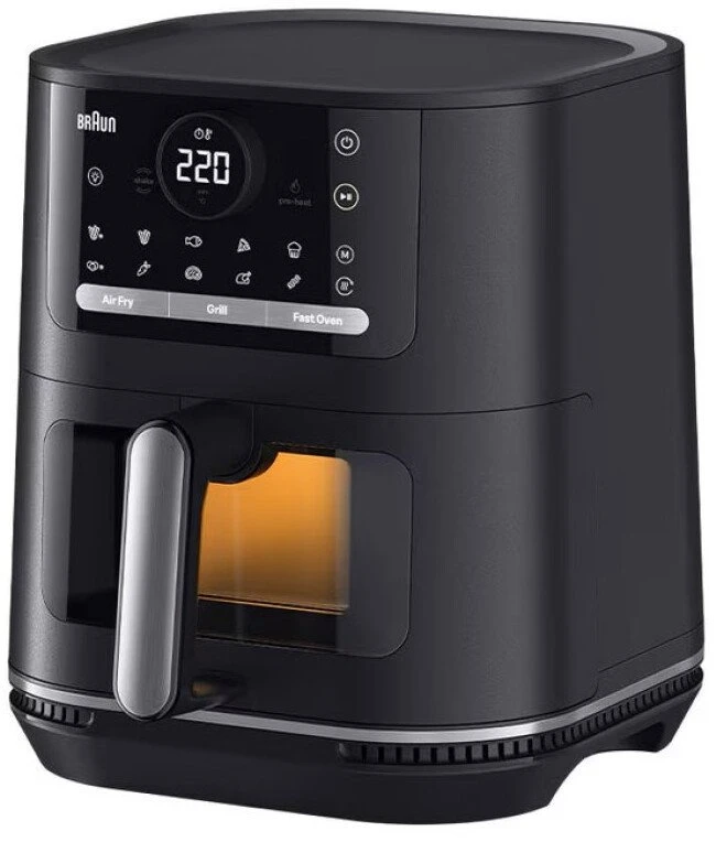 Karšto oro gruzdintuvė Braun HF5075 PFAS FREE, 2000W, 6 l