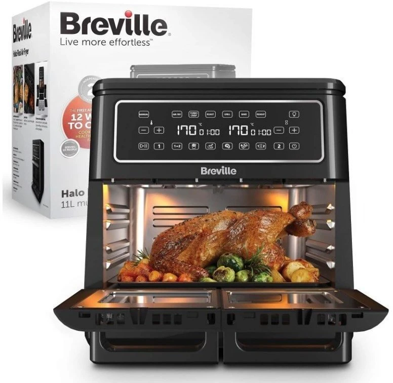 „Breville VDF130X“ oro keptuvė be aliejaus