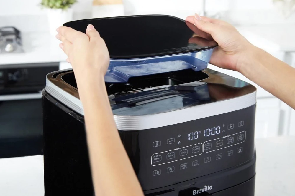 „Breville VDF133X“ be aliejaus garinė gruzdintuvė