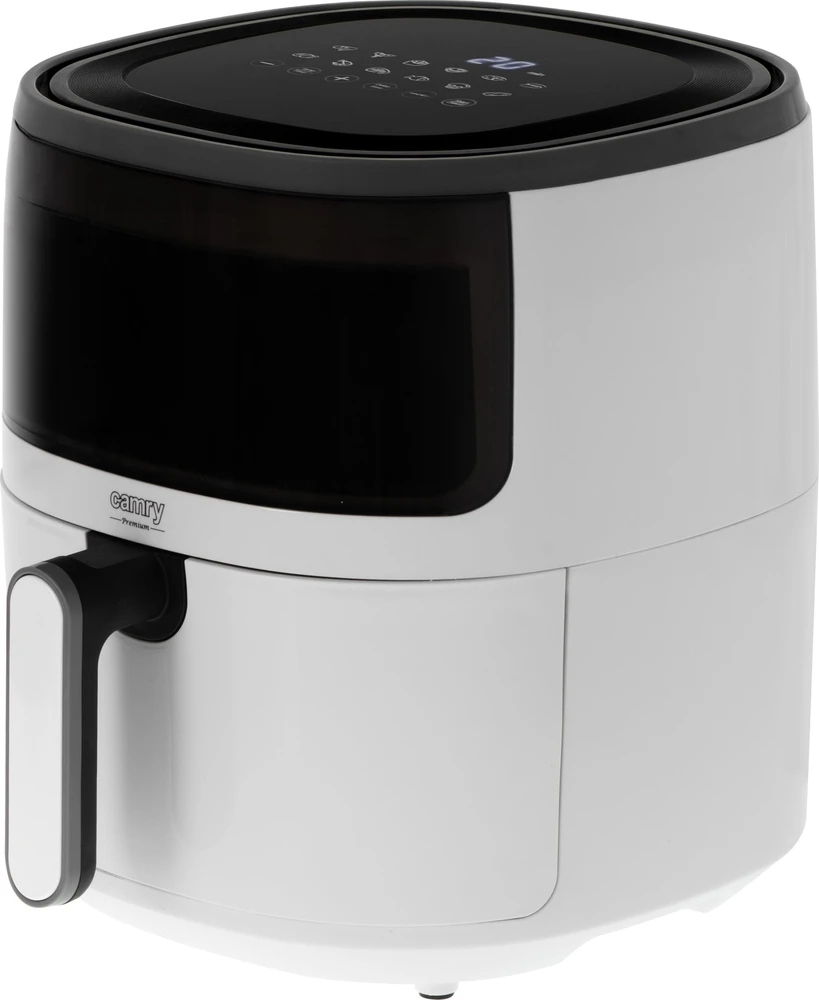 Gruzdintuvė Camry Airfryer orkaitė | CR 6313 | Galia 2000 W | Talpa 5 L | Konvekcija | Baltas