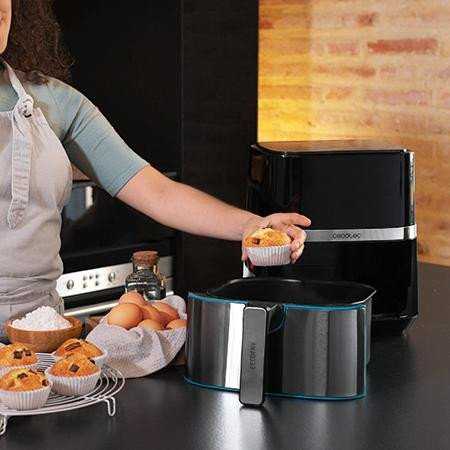 Gruzdintuvė Cecotec Cecofry Full InoxBlack 5500 Pro