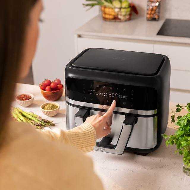 Gruzdintuvė beztłuszczowa Cecotec Gruzdintuvė beztłuszczowa Cecofry Dual 9000