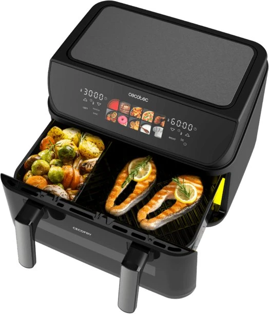 Cecotec Gruzdintuvė beztłuszczowa Cecofry&Grilis Duoheat 10000