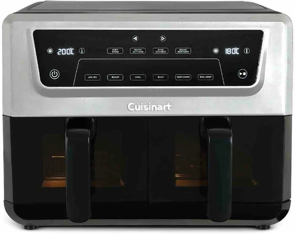 Karšto oro gruzdintuvė Cuisinart AIR-TWIN 10.4L AFD10XSSE