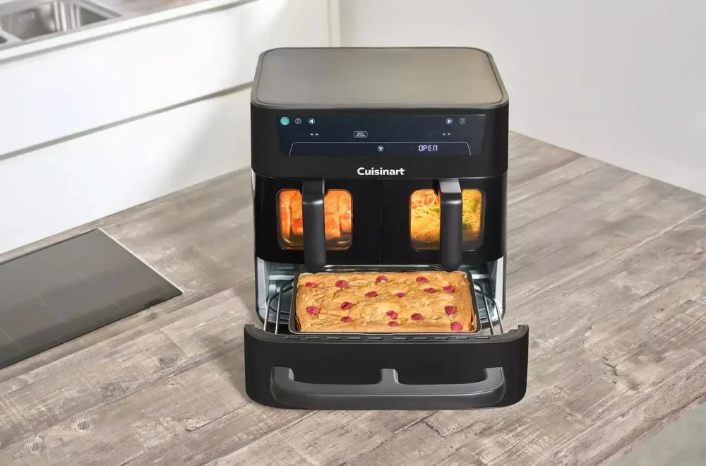 Karšto oro gruzdintuvė Cuisinart AIR-TWIN 10.4L AFT13XBLE
