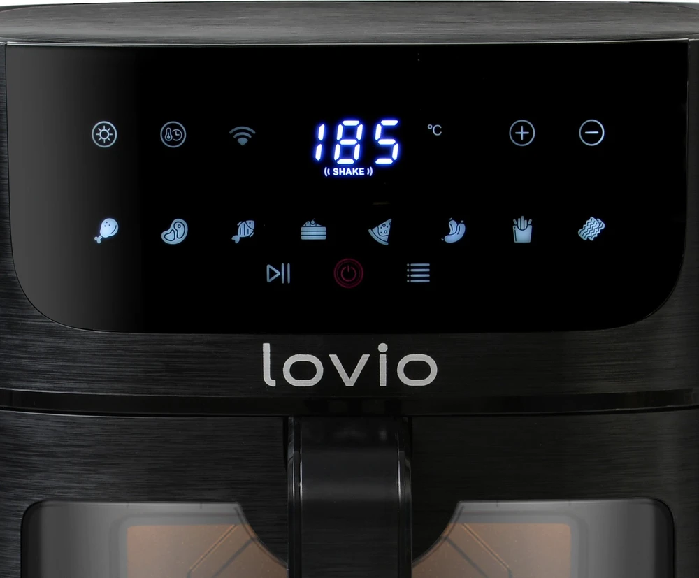 Gruzdintuvė Lovio LVAF002BK „PureFry XL Smart“, 6 l, juodas