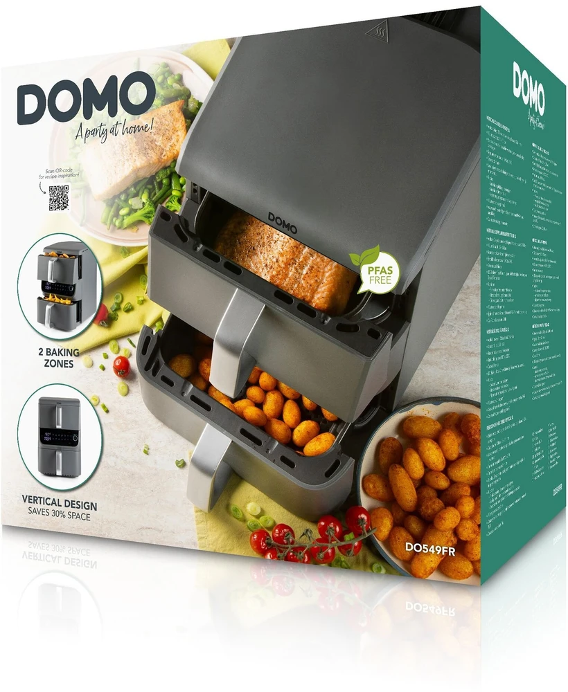 Domo DOMO DO549FR – bekepalvė gruzdintuvė