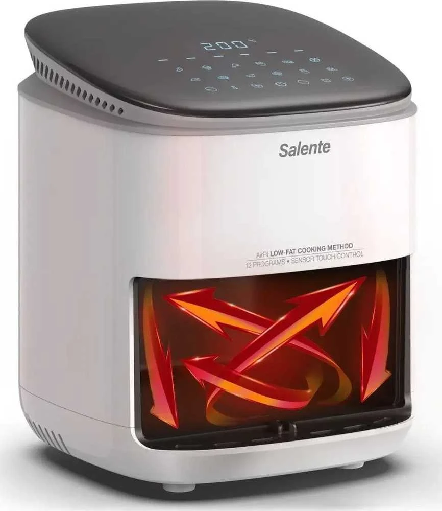Gruzdintuvė beztłuszczowa Evolveo Salente AirFit 4v1, 3,5 l, balta