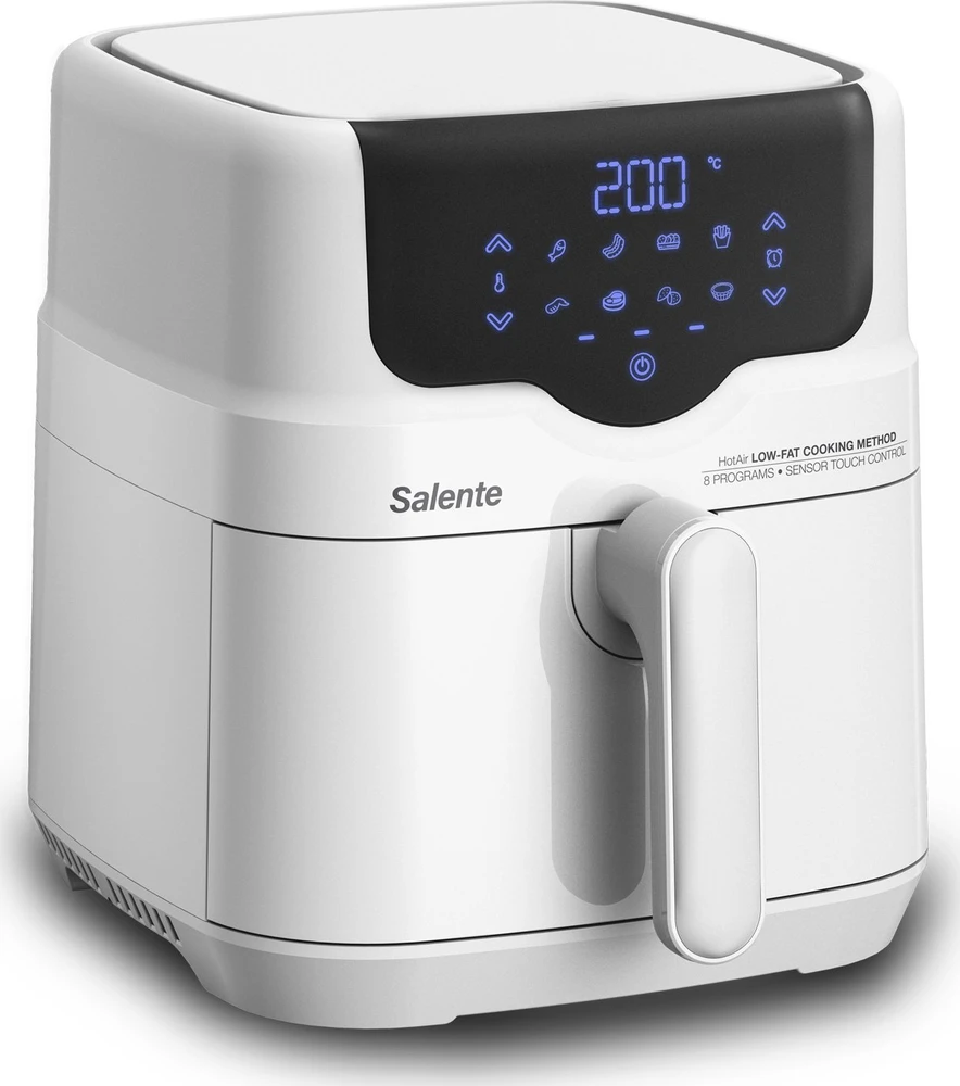 Gruzdintuvė beztłuszczowa Evolveo Salente HotAir, karšto oro gruzdintuvė 2in1, 4,3 l, balta