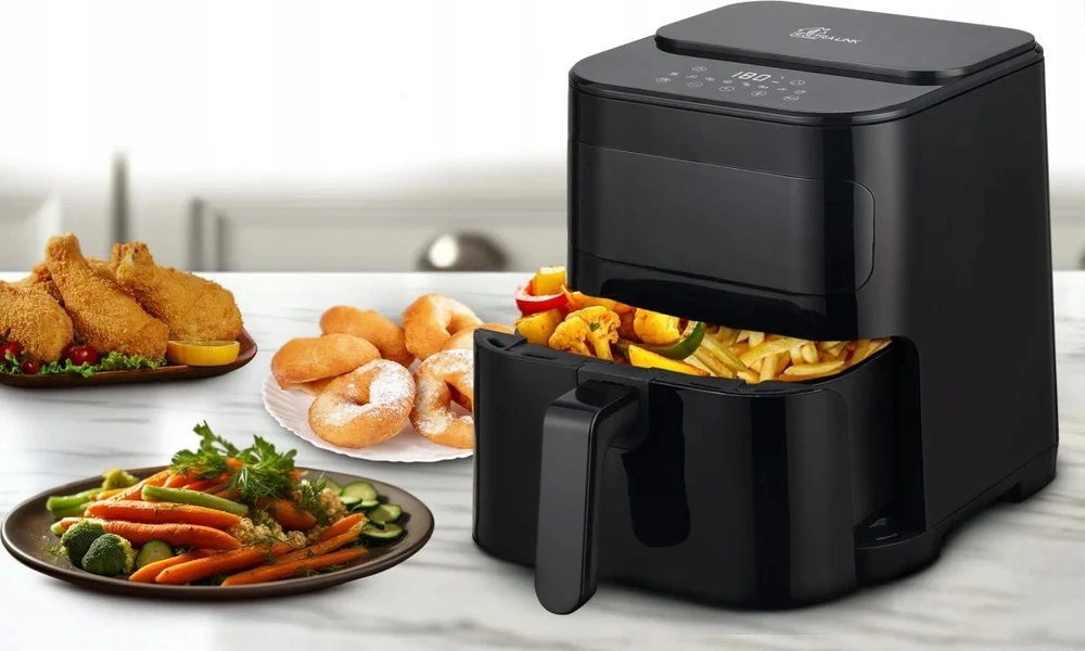 Gruzdintuvė Extralink Smart Life Air Fryer SJ-520 5,2l balta